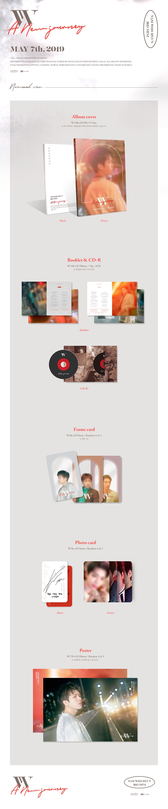 NAM WOO HYUN A NEW JOURNEY